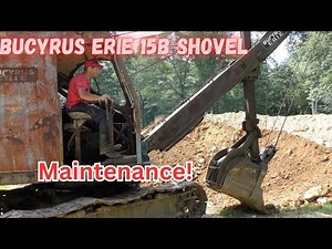 Bucyrus Erie 15b Shovel Needs Some fixin'