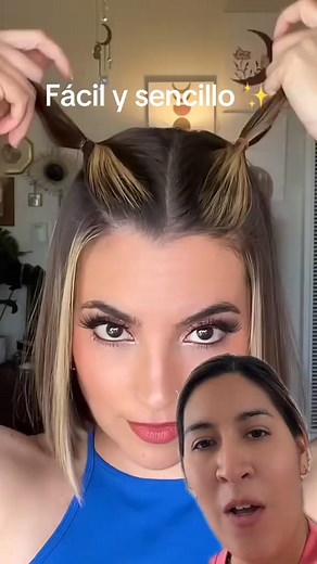 Peinado fácil y sencillo #hairtutorial #peinadosfaciles #viralreelsシ #facebookviral #facebookpost | Eli Aguilar