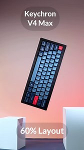 2.9K views · 18 reactions | Keychron V4 Max - Compact 60% layout, 2.4 GHz wireless custom keyboard: create your combinations! #Keychron #KeychronV4Max #customkeyboard #mechanicalkeyboard #wirelesskeyboard #keyboard | Keychron | Facebook