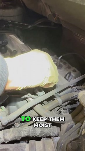Extend Spark Plug Life: Grease & Spray Trick! #shorts