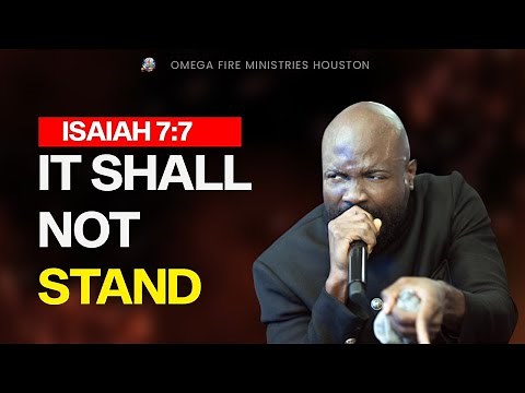 ISAIAH 7:7 IT SHALL NOT STAND || Midnight FIRE Prayers