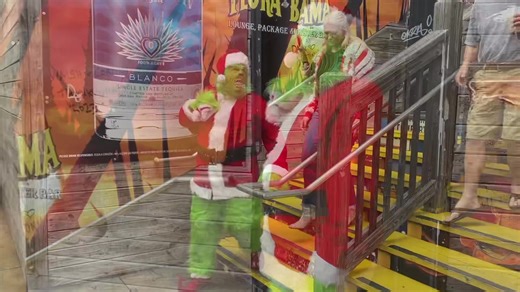 That’s a wrap for Santa Drop 2023! Thanks to everybody who came out! 🎄🎅 If you missed it or want to relive all the Christmas fun, check out our recap video! For info on upcoming events visit florabama.com. | Flora-Bama Lounge & Package