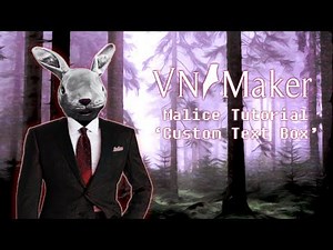 Visual Novel Maker | Custom Text Box【Tutorial】