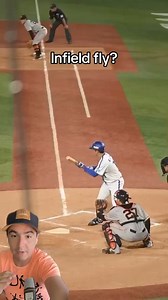 Explicando la regla del infield fly #baseball #mlb #lmb #beis | Baseball analista