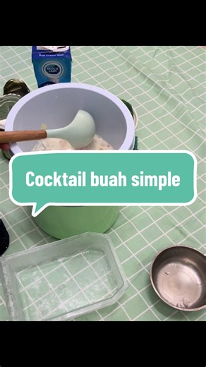 Resepi Koktail Buah Simple untuk 20 Orang