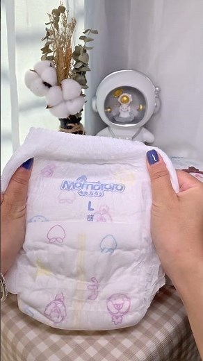 At what age did your children start wearing baby diapers?