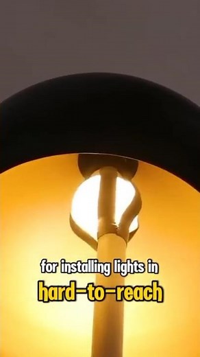 NO-LADDER LIGHT HACK! 💡#shorts