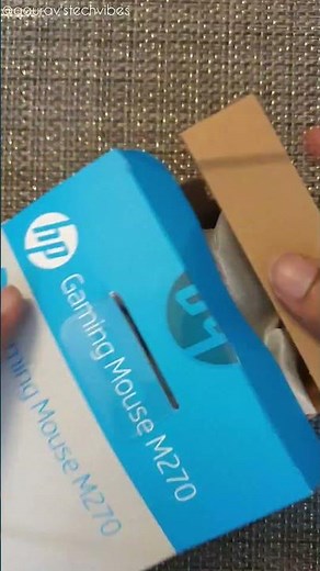 HP GAMING MOUSE M270 UNBOXING