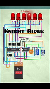 5.2K views · 59 reactions | Knight Rider circut . #knightrider #arduino #piyano #circus | Mehmet Bakır | Facebook