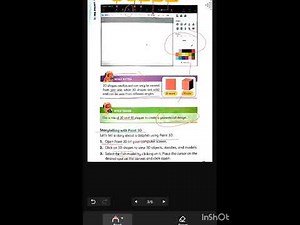 Oxford computer whiz fourth edition grade 2 chapter 4 MS paint 3D