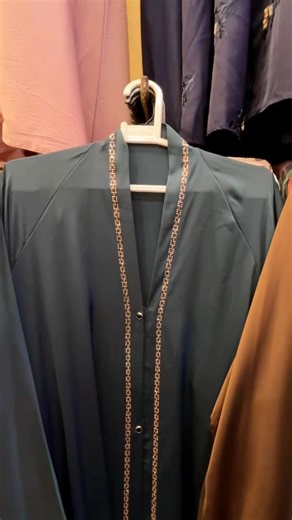 Premium Stonework Abayas 💎 New Fashion Trend 2026 double upper abaya #clothbrandstore #abaya