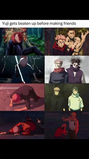 “Bro really gets traumatized first… then unlocks friendship 💀🤝”