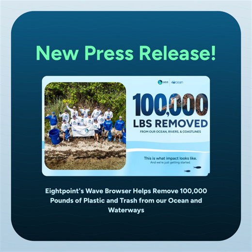 Wave Browser Removes 100,000 Pounds of Ocean Trash | Wave Browser posted on the topic | LinkedIn