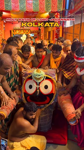 391K reactions · 5K comments | Holy bath of Lord Jagannath … Kolkata #kolkata #jaijagannath #Jagannath #snanyatra #rathyatra #rath #love #explore #explorepage #festival | Paramita Bishnu | Facebook