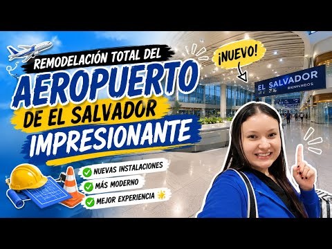 😱 This is what it’s like to travel through the NEW El Salvador Airport 🇸🇻
