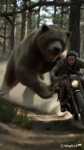 Master Mode A man rides furiously on a motor #aishorts #aivideo