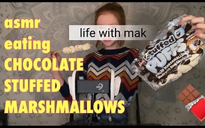 【life with mak】吃巧克力棉花糖