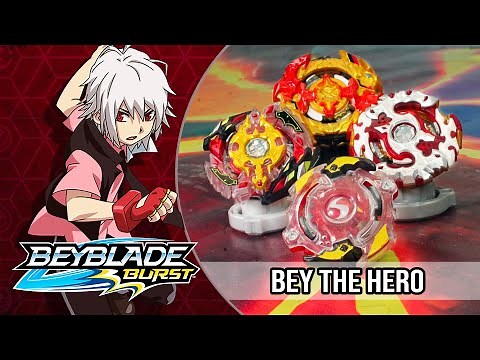 BEYBLADE BURST "Bey the Hero" Temporada 2 Episodio 4: El Legado de Shu Kurenai