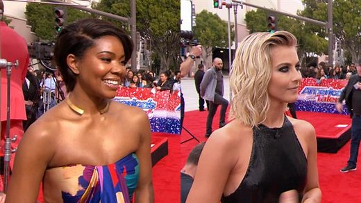 Gabrielle Union & Julianne Hough Ready for "America's Got Talent"