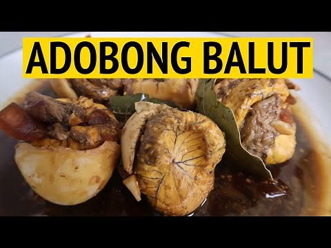 Adobong Balut Recipe | The best way to eat BALUT