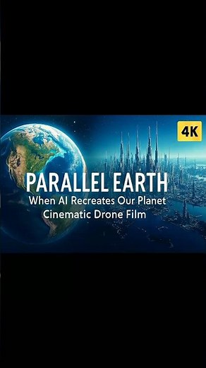 Parallel Earth: When AI Recreates Our Planet 🌍 | Cinematic Drone Film in 4K