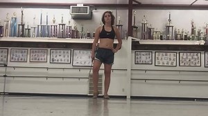Baton twirling routines take precision, skill, and dexterity. And the girl in this clip has all of those things but is unfortunately lacking in the balance department. Hopefully with just a little more practice, her routine will be ready to showcase with the marching band. | America's Funniest Home Videos