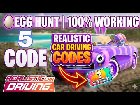 🥚EGG HUNT | REALISTIC CAR DRIVING CODES [ROBLOX]💰 NEW💰 WORKING APRIL 2026 EASTER CODES