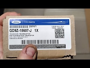 2018-22 Ford Expedition TPMS antenna (RTM module) location