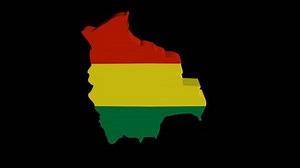 clip-2741681-bolivia-map-flag-rotating-on-black-animation