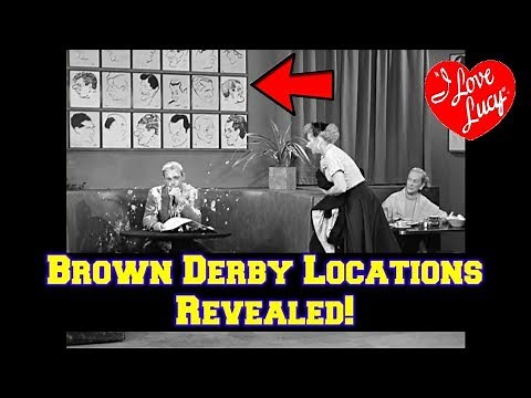 BEFORE & AFTER--I Love Lucy-The Brown Derby Location Revealed! How does it look NOW?