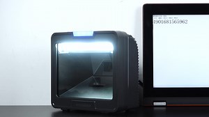 GTCODESTAR USB Embedded Barcode Scanner 2D Image Omni Directional Scanners 1D Wired Barcode Reader Desktop Qr Bar Code Scanner