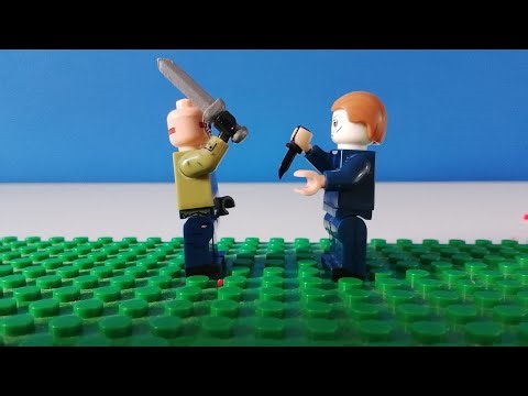 Jason Voorhees vs Michael Myers stop motion