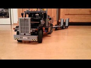 Lego 9397 Holztransporter modified