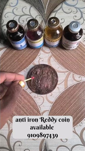 How to Check Anti-Iron Coin | Simple Chemical Test Explained 🔍🪙 #Shorts