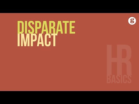 HR Basics: Disparate Impact