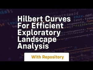hilbert curves for efficient exploratory landscape analysis
