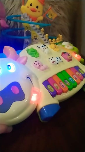 Cute Musical Cow Piano #toys #viralshortvideo