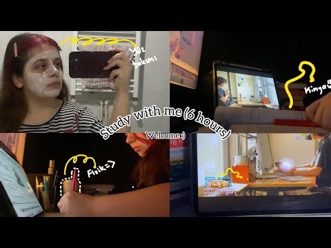 Study With Me - 6 Hours