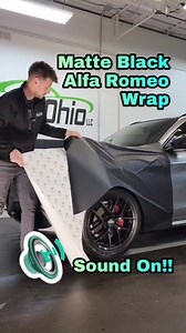 13K views · 294 reactions | Wrapping this Alfa Romeo in Matte black!  Matte black is similar to satin black however it's almost Chalk board flat as opposed to satin which has a little sheen to it and is more rich in color! Both matte and satin are timeless looks and are the most common color scheme we do! #asmr #asmrsounds #wrap #carwrap #vinylwrap | Wrap Ohio | Facebook