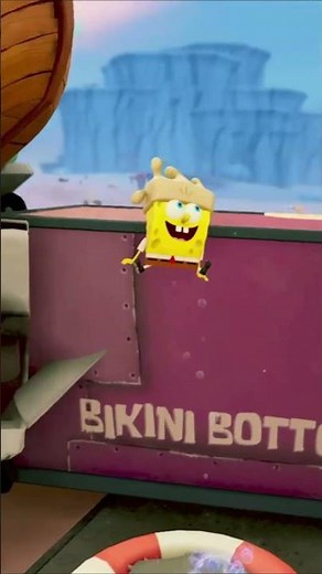 Spongebob's Bouncy Adventure - Jumping on the Trampoline!