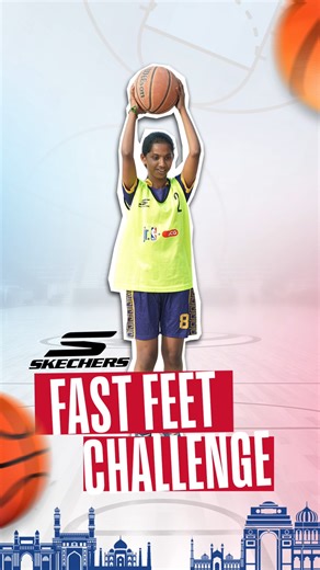 Quick feet, no defeat! 🔥 Chennai took on the SKECHERS Fast Feet Challenge at the #ACGJrNBA3v3 National Tournament 🏀🏃‍♀️ #WhereStarsAreBorn #IndianBasketball #SkechersBasketball | ACG World Jr. NBA Basketball Federation of India | NBA