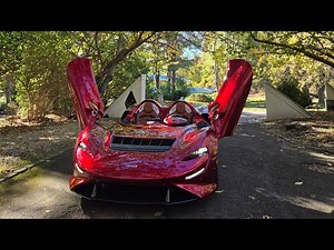 Driving the Mclaren Elva! The best car I've ever driven!