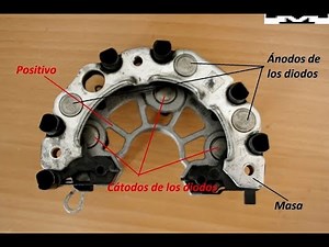 COMO PROBAR DIODOS DEL ALTERNADOR CON MULTIMETRO*