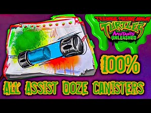 Teenage Mutant Ninja Turtles: Mutants Unleashed All 10 Assist Ooze Canisters Location Guide 100%