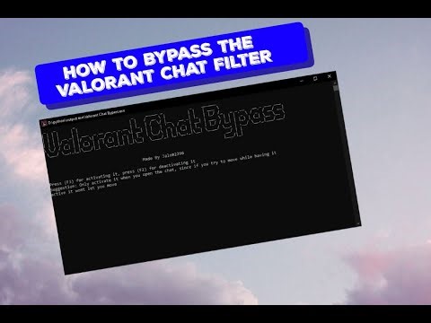 How To Bypass Valorant Chat Filter | Tutorial