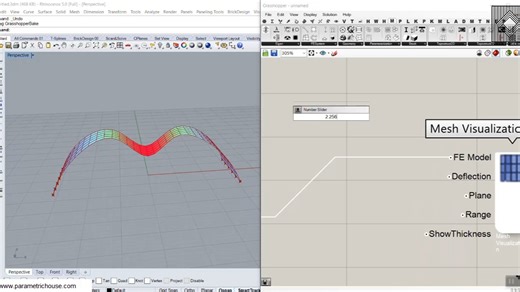 Grasshopper教程Chapter 3_Unit 1 Optimization_Course 1 Structural Shell