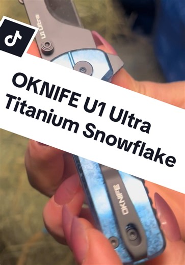 I’m so glad I learned about Oknife because I absolutely love Olight, and so happy to have a new knife for using around the barn. Such a gorgeous new snowflake pattern. @OKNIFE DIRECT #utilityknife #boxcutter #pocketknife #titanium #ceramicknife