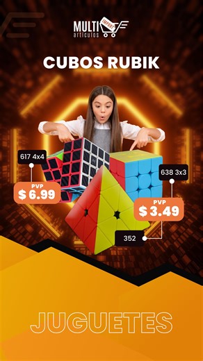 🧩🔥 CUBOS RUBIK 🔥🧩 Desafía tu mente y diviértete en cada giro 😎 Los Cubos Rubik son ideales para estimular la lógica, la concentración y la agilidad mental, perfectos para niños, jóvenes y adultos. 🔥 Cubo 3x3 y Cubo triangular $3,49 🔥 Cubo 4x4 $6,99 ---------------------------------------------------------- 🚚 Envíos a todo el Ecuador 🇪🇨 📲 Pide ya por WhatsApp 👉 0978758120 Síguenos en Telegram: https://t.me/multiarticulos 📍#Quito - #Ambato - #Riobamba - #Guayaquil 𝗔𝗽𝗹𝗶𝗰𝗮 𝗿𝗲𝘀�
