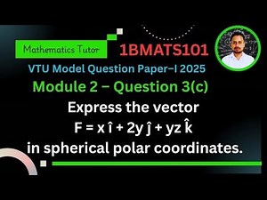 cartesian to spherical coordinates | vector calculus