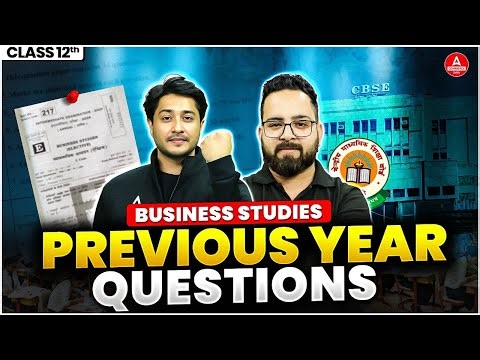 Class 12 Business Studies All Important Previous Year Questions 2026